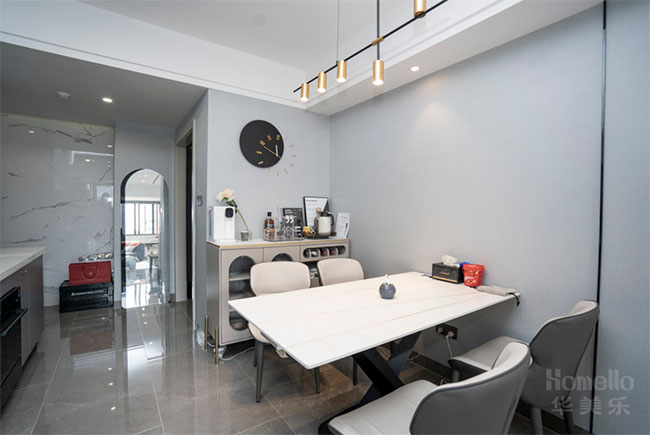 82㎡二居，大橫廳+開放式廚房+大套房，這種簡約生活太舒適了